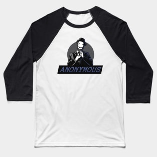 Anonymous | Hacker Design Baseball T-Shirt